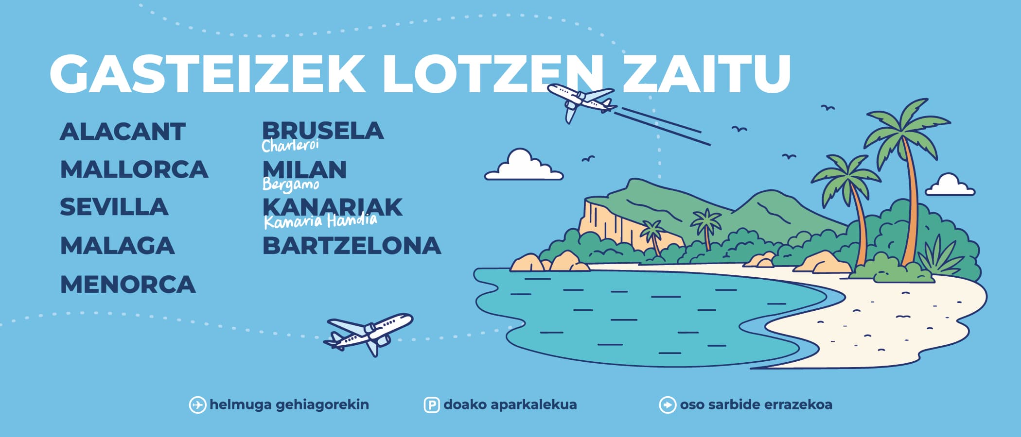 Aeropuerto de Vitoria-Gateiz: Vitoria te conecta